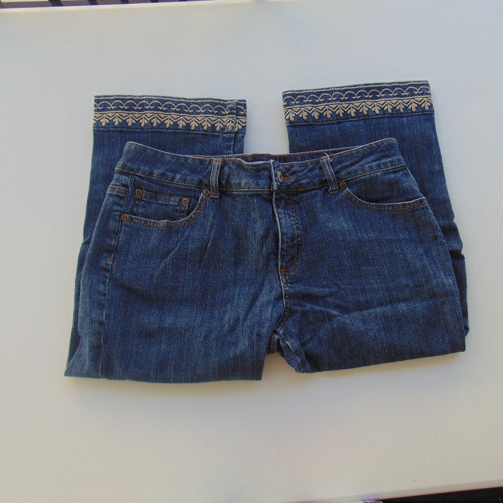 Coldwater Creek Jean Capri